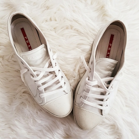 Prada Shoes - Prada Platform Sneakers
